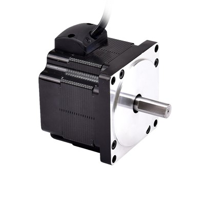 Motore CC senza spazzole 24 V 4000 RPM 0,24 Nm 100 W 5 A 80 x 80 x 50 mm